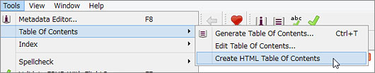 uCreate HTML Table Of ContentsvNbN